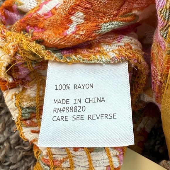 2-Piece Floral Set Crop Top + Midi Skirt NWT | Size Small - Picture 3 of 6